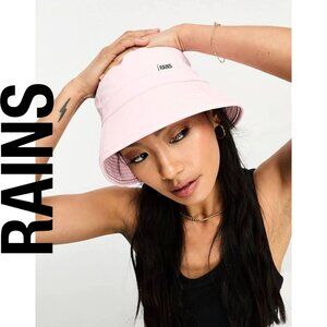 🆕 Rains | Free People | Bucket Hat in Candy Pink | M L XL
